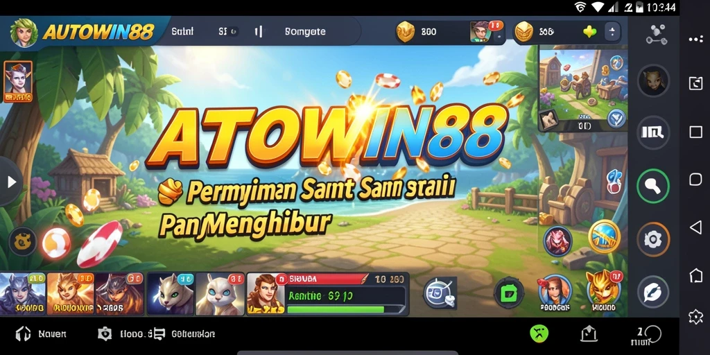 Screenshot utama AUTOWIN88 menunjukkan gameplay seru dan menyenangkan.