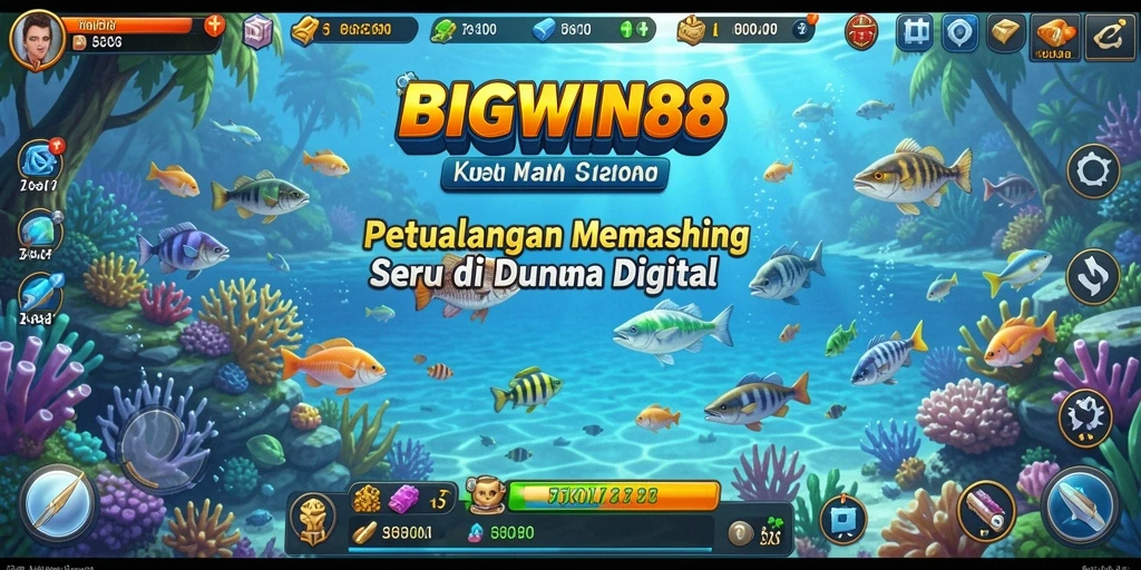 Tangkapan ikan yang memukau di dalam BIGWIN88.