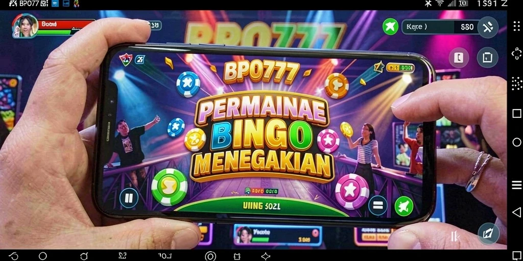 Gambar menampilkan gameplay seru dari BPO777 Bingo.