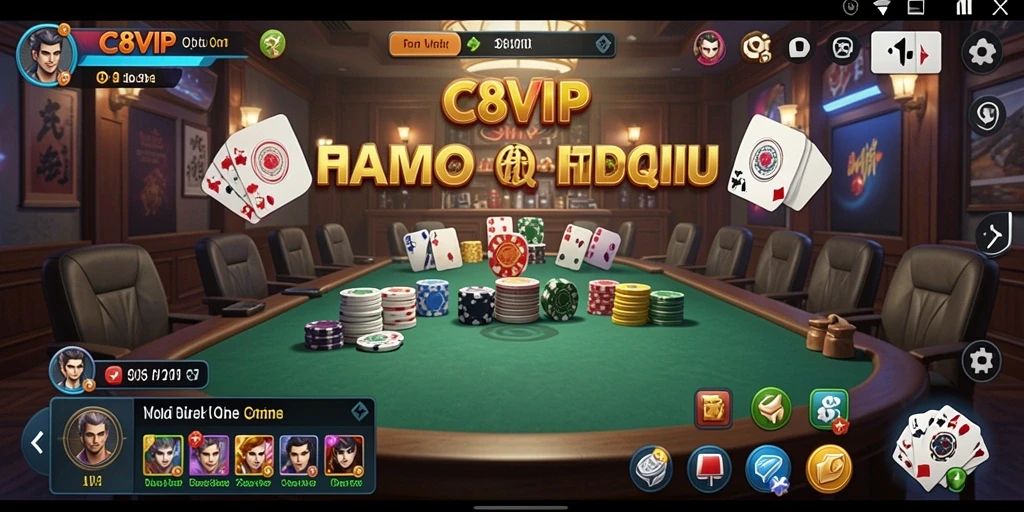 Screenshot gameplay QiuQiu di C8VIP yang menampilkan aksi seru.
