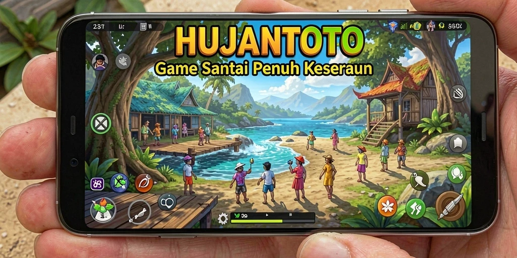 Tampilan utama gameplay HUJANTOTO yang seru dan mengasyikkan.