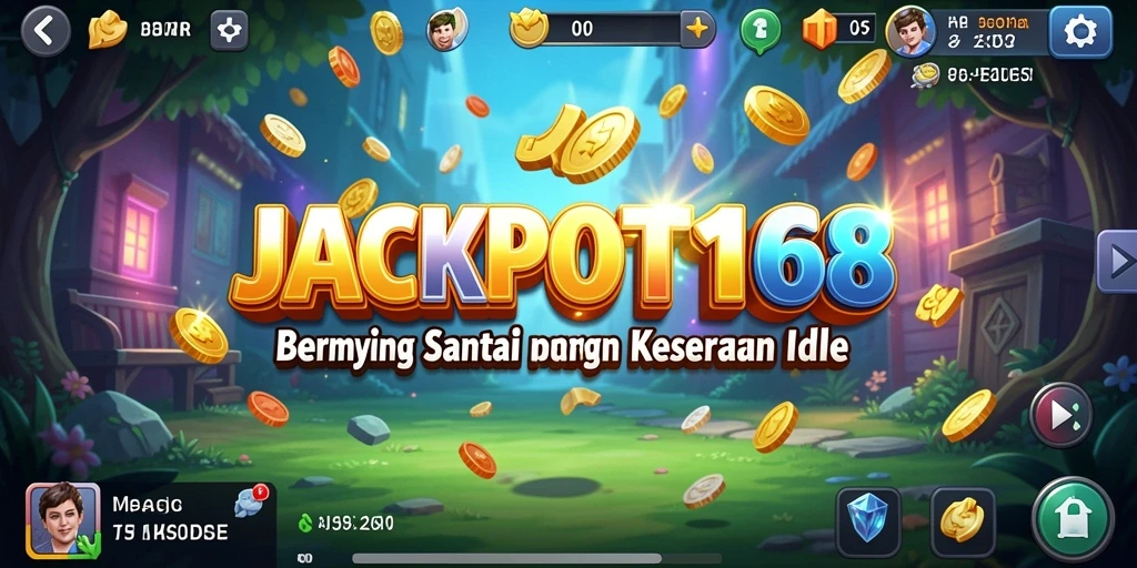 Screenshot menunjukkan gameplay JACKPOT168 yang menarik dan interaktif.