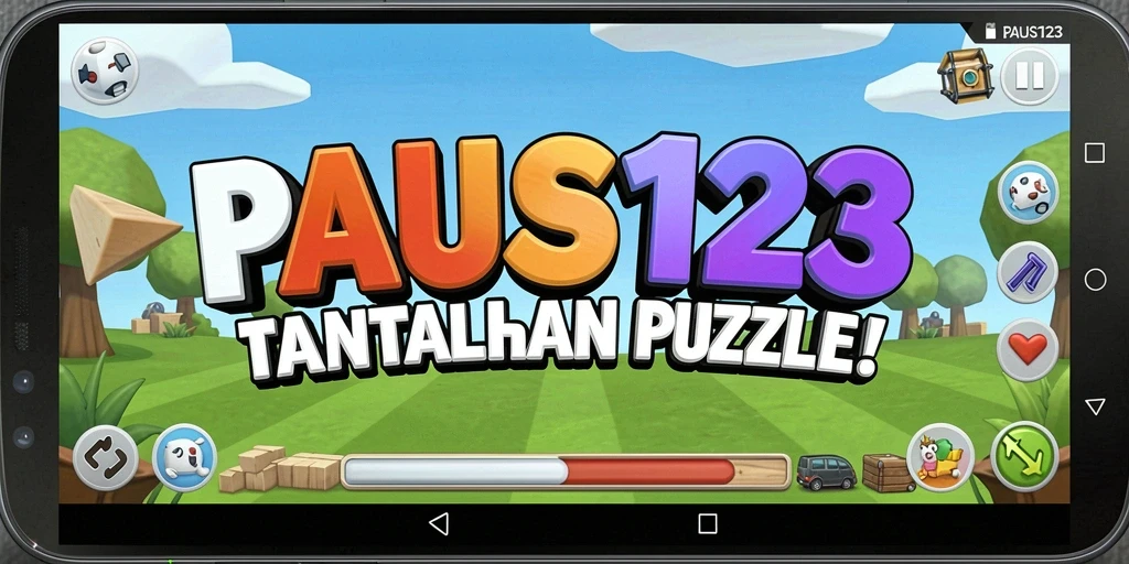 Screenshot utama menunjukkan gameplay seru dalam permainan Puzzle.