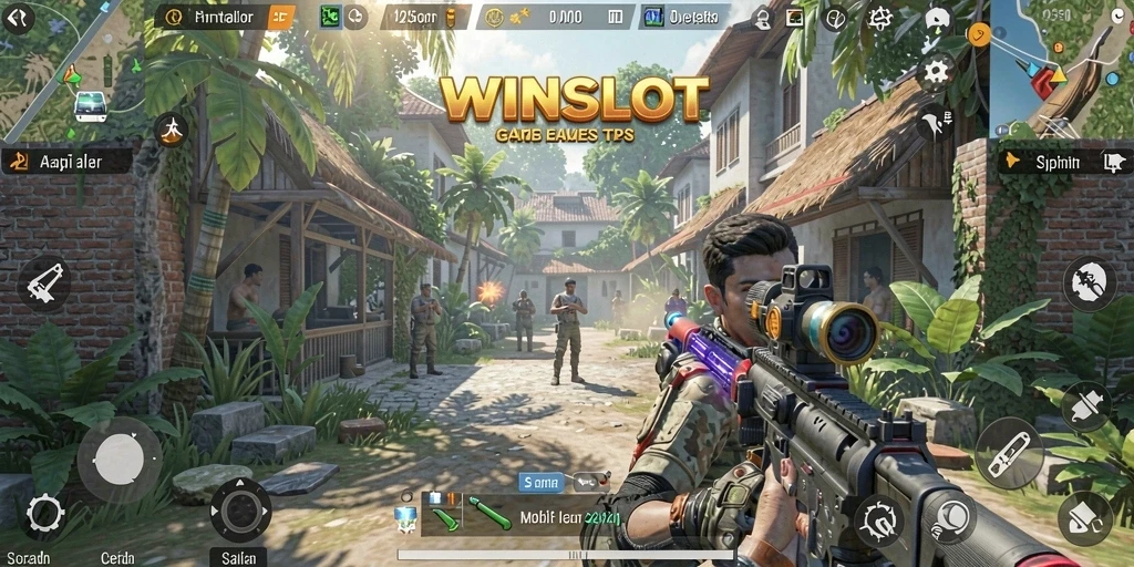 Tampilan gameplay seru dari WINSLOT dengan aksi TPS yang mendebarkan.